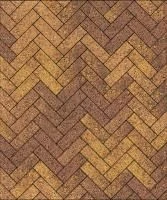 Тротуарная плитка Паркет 180х60х60 мм, Осень