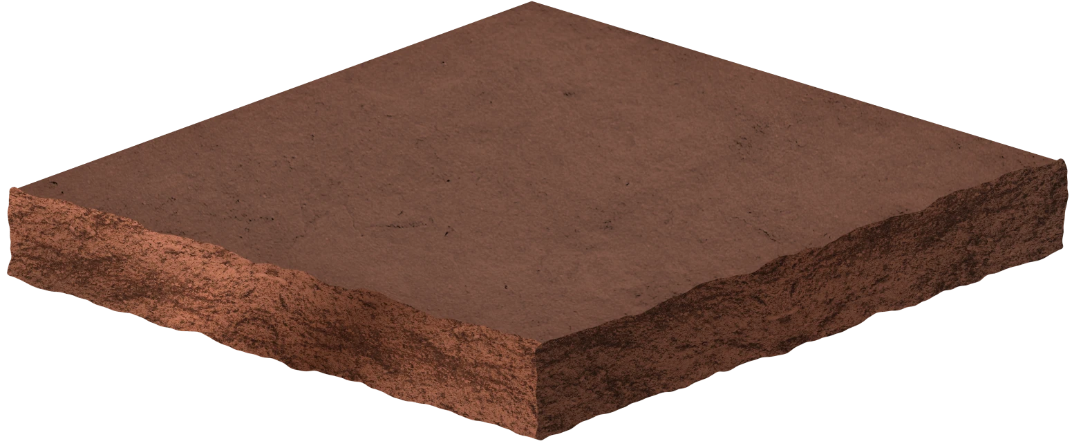Крышка для столба, 400*400 мм, клинкер