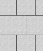 Тротуарная плитка Квадрат 400х400х60 мм, гранит, белый