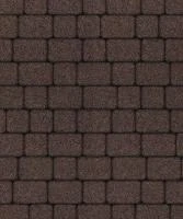 Тротуарная плитка Классико, 40 мм, коричневый