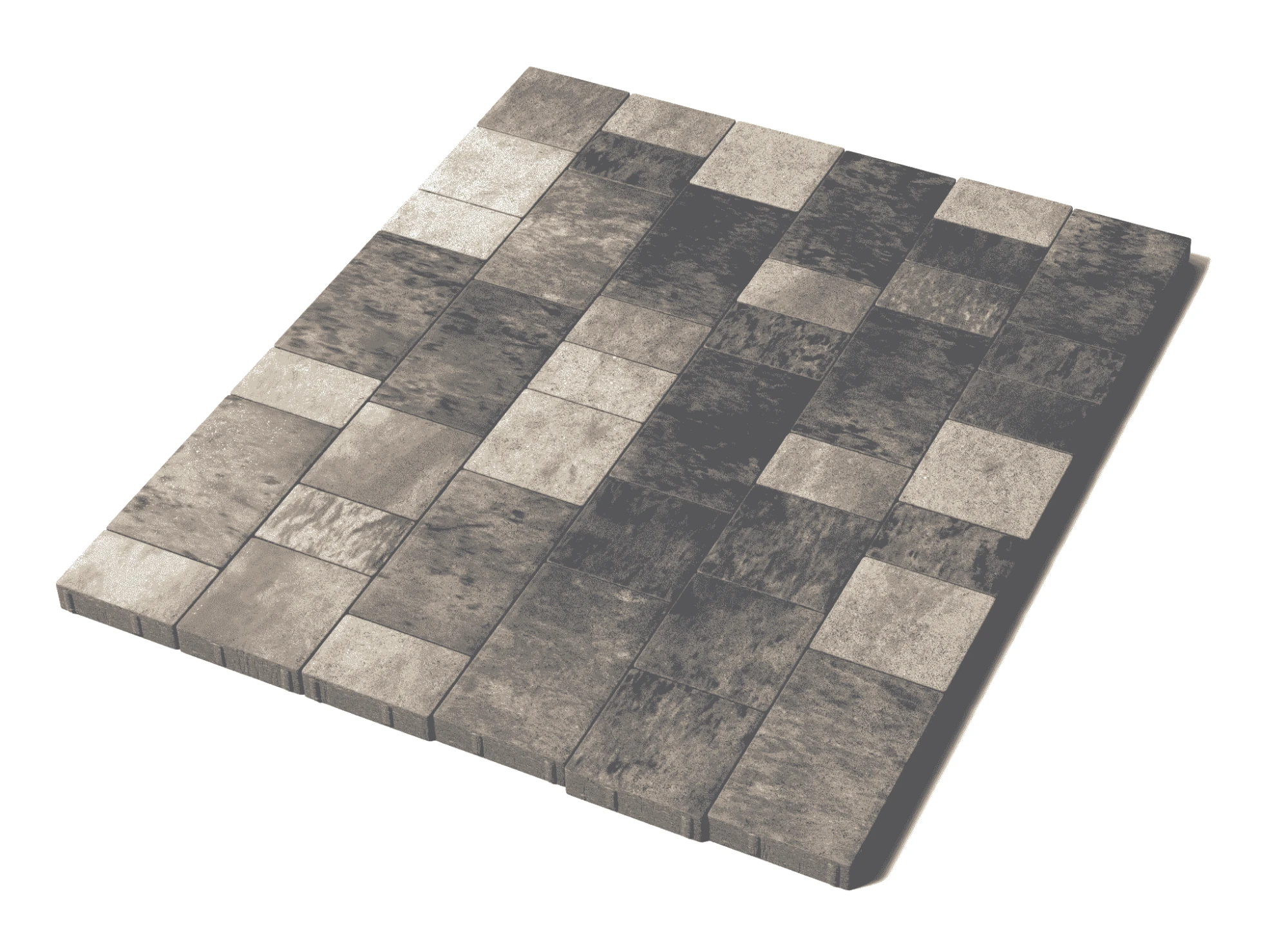 Тротуарная плитка Старый город, 40 мм, Старый замок