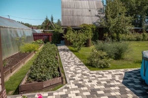 Тротуарная плитка Б.1.КО.6 гладкая серая