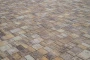 Купите тротуарную плитку Б.1.Фсм.6 - Доломит (бело-бежево-темнокоричневый)