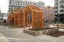 Облицовочный угловой вибропрессованный кирпич, полный прокрас, Базальт