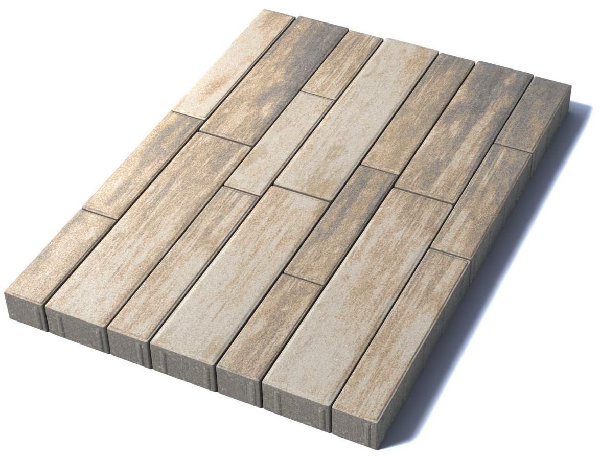 Тротуарная плитка Табула, 80 мм, Доломит