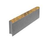 Бордюр шарнирный 500х200х80 мм, гранит, Янтарь