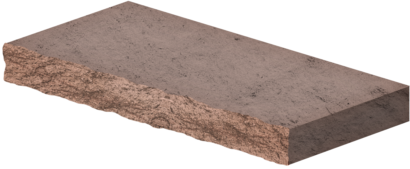 Крышка для простенка, 500*220 мм, коричневый Крышка для простенка, 500*220 мм, коричневый