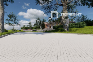 Купите квадратную тротуарную плитку от производителя «Поревит»