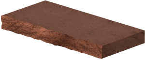 Крышка для простенка, 500*220 мм, клинкер Крышка для простенка, 500*220 мм, клинкер