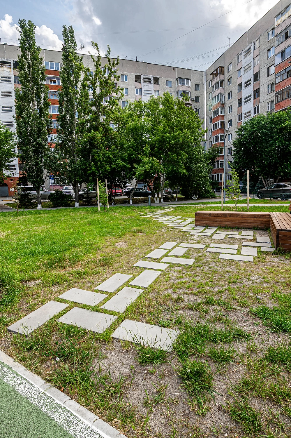Сквер Добровольцев в Тюмени (Московский тракт, 163)