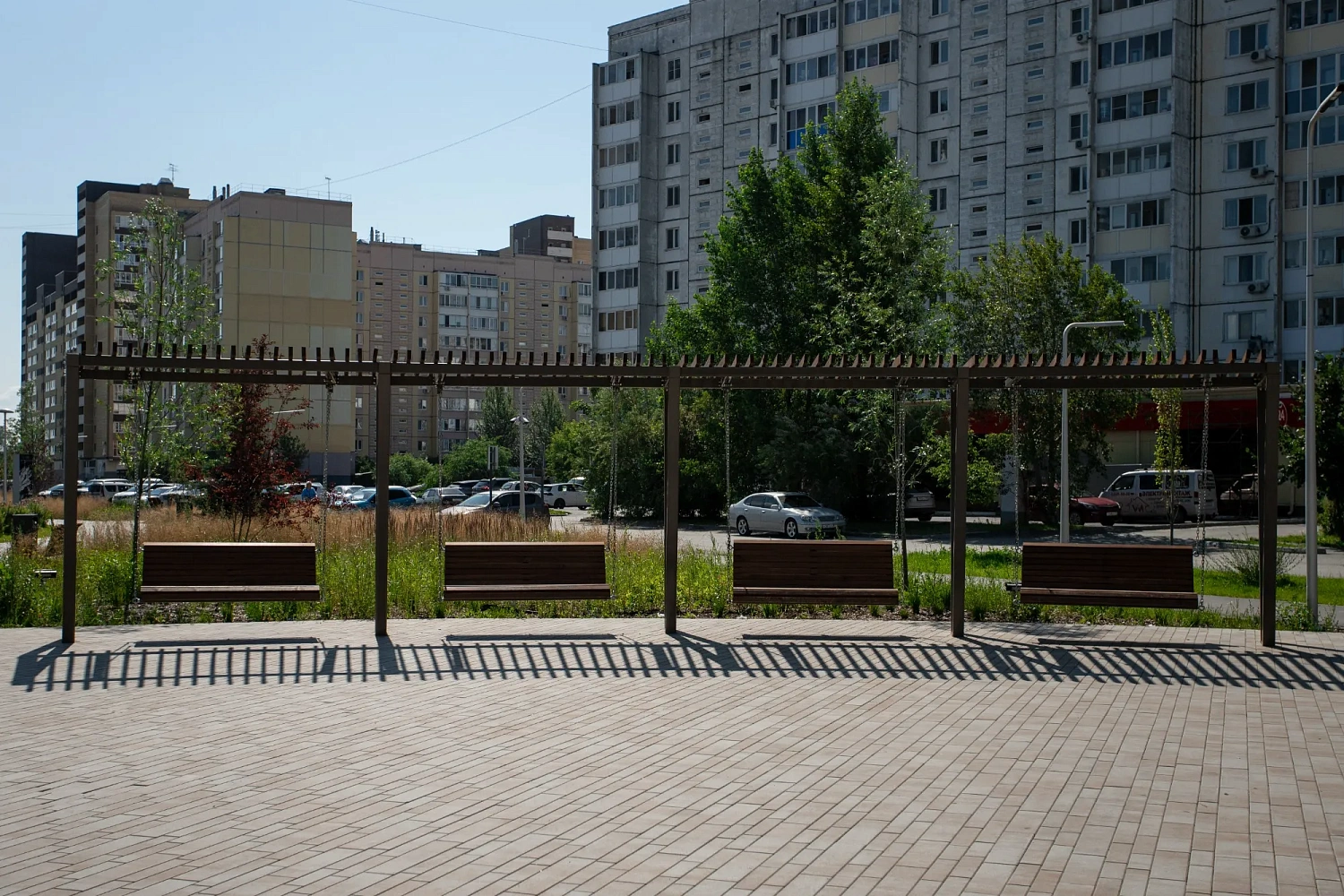 Бульвар Ершова в Тюмени