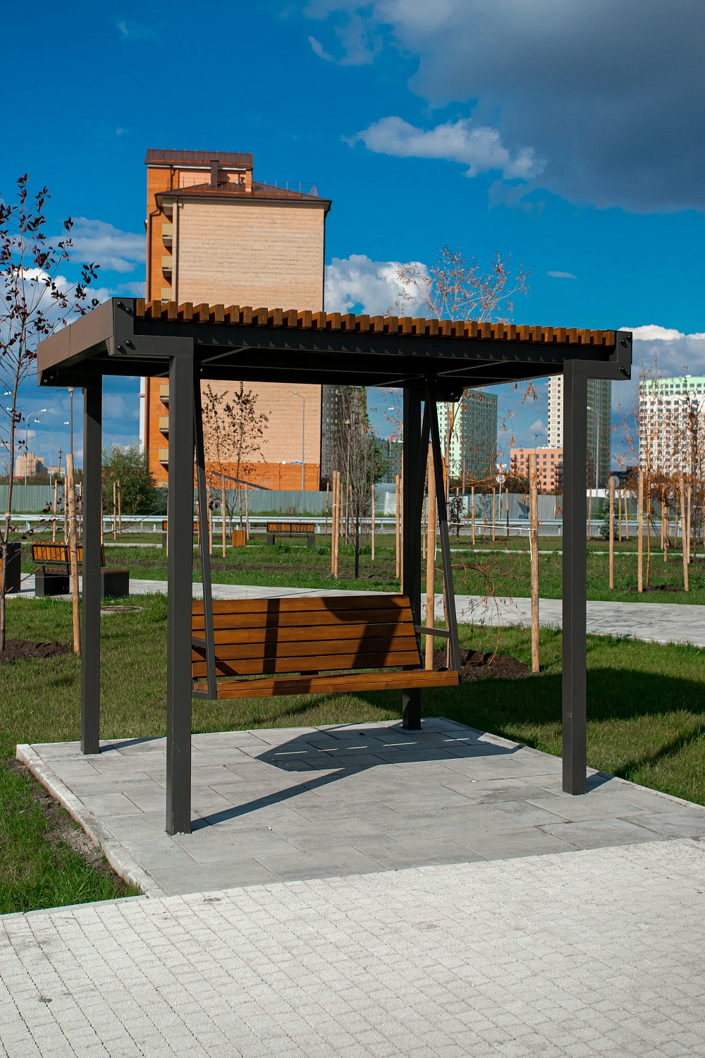 Сквер Медицинских работников в Тюмени