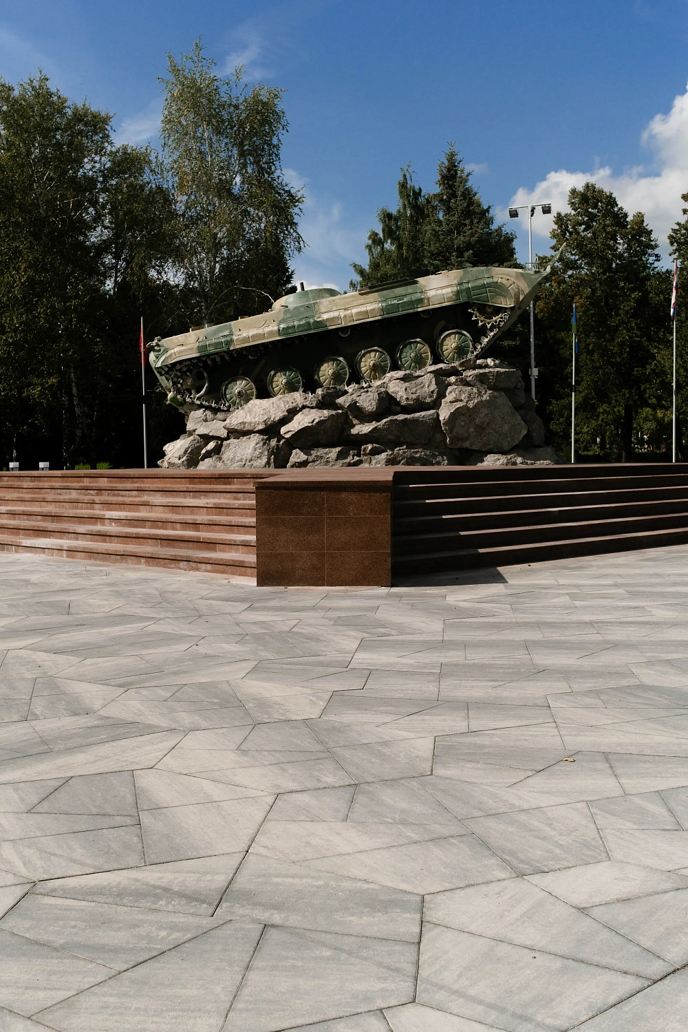 Аллея Славы в Каменск-Уральском
